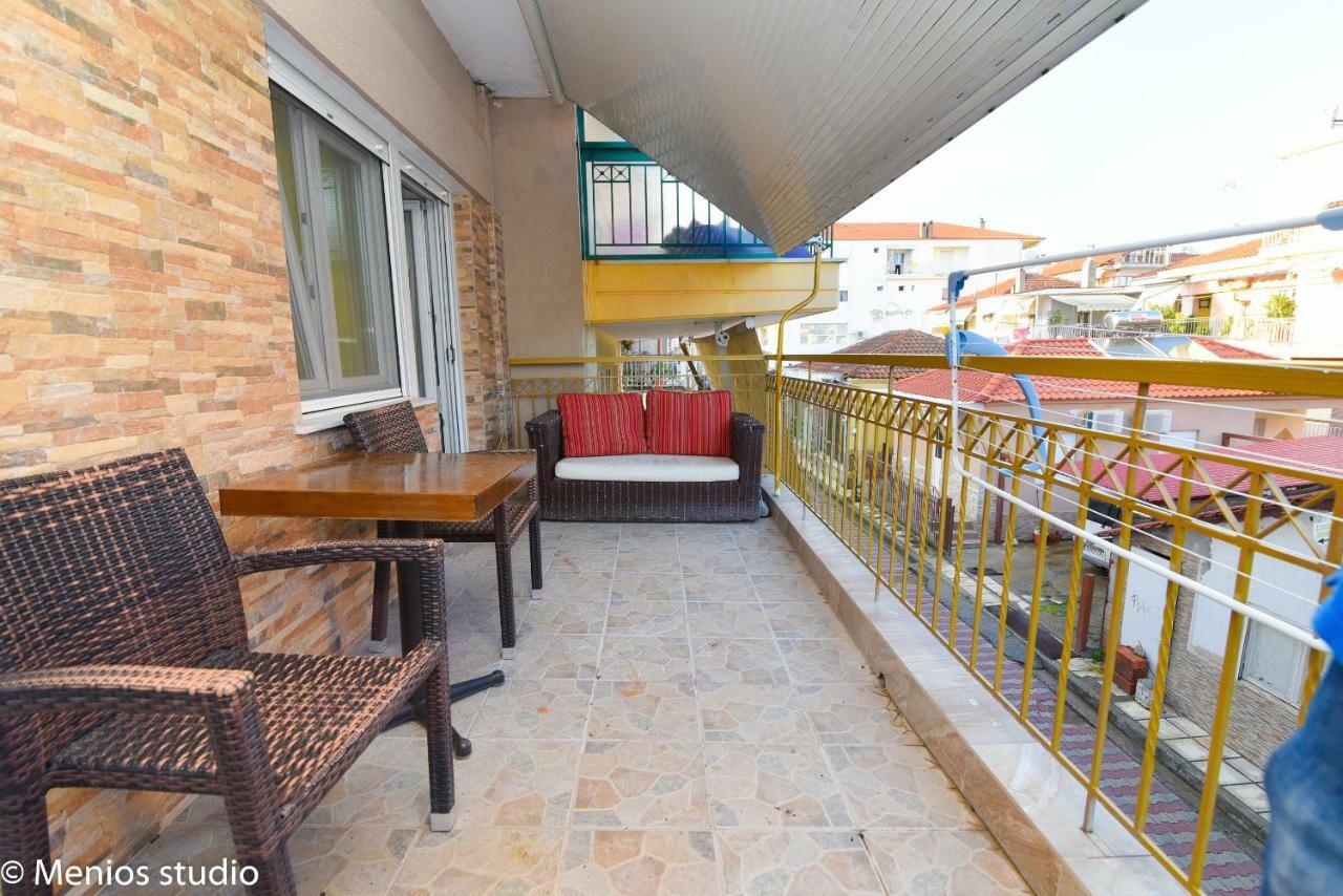 Menios Apartments And Studios Nea Kallikrateia المظهر الخارجي الصورة