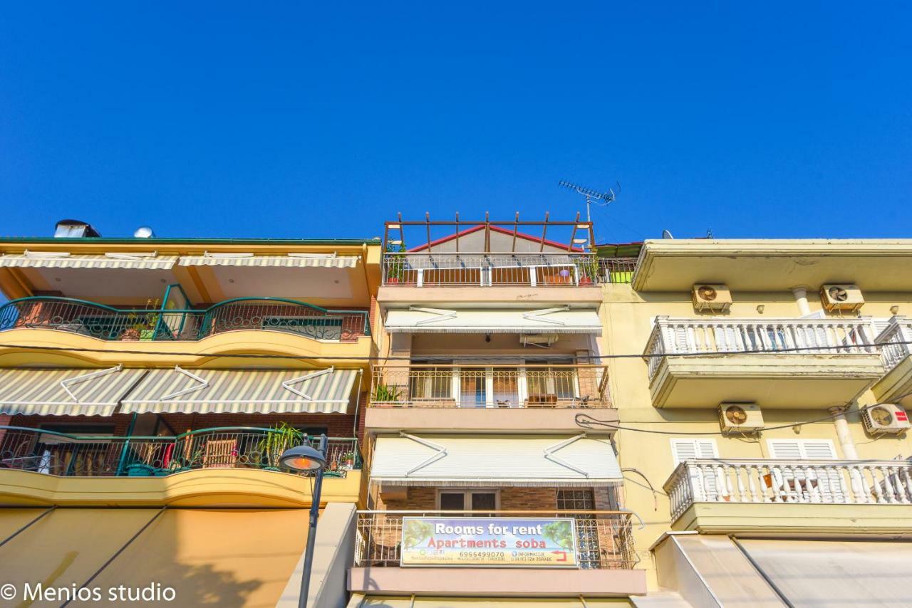 Menios Apartments And Studios Nea Kallikrateia المظهر الخارجي الصورة