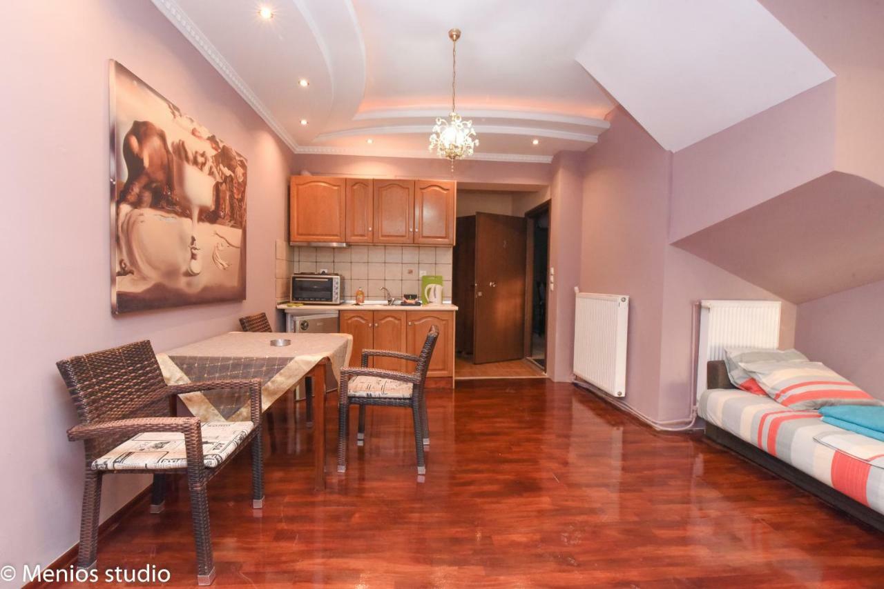 Menios Apartments And Studios Nea Kallikrateia المظهر الخارجي الصورة